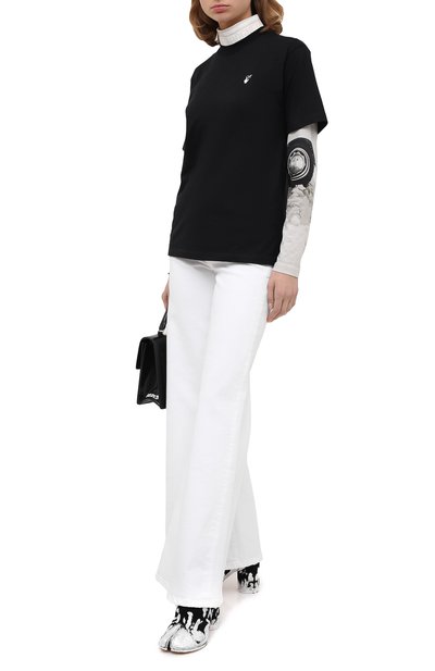 Хлопковая футболка OFF-WHITE, арт. 0WAA049E20JER0091055, фото 2