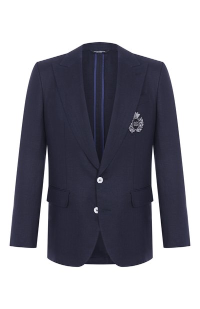 Мужской льняной пиджак DOLCE & GABBANA, арт. G2QS6Z/FU4K6