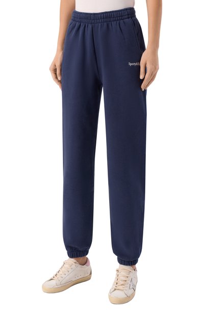 Хлопковые джоггеры SPORTY AND RICH, арт. PA08784300BL106, фото 3