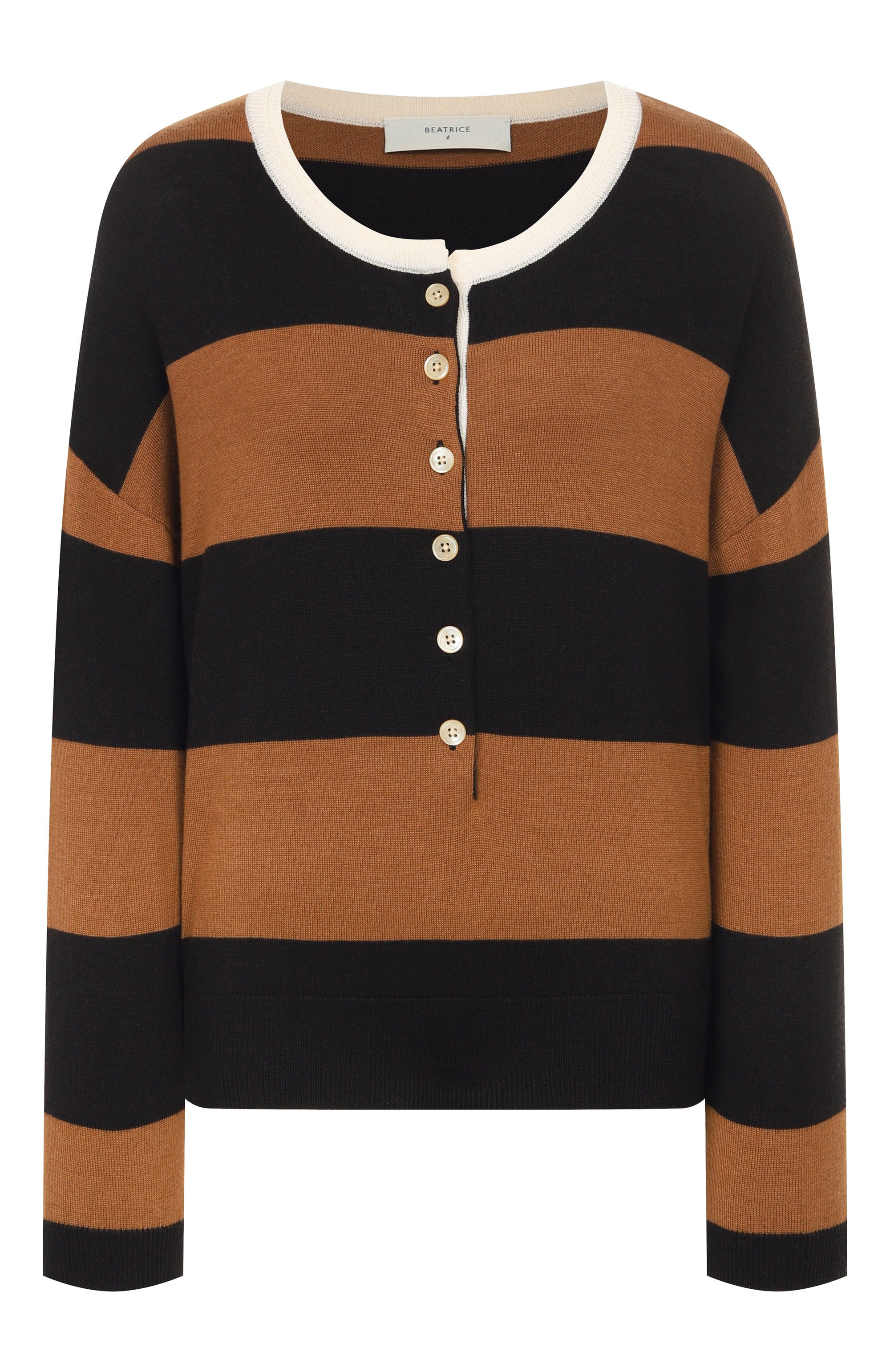 Пуловер из шерсти и шелка BEATRICE .B, арт. 25FA8684S0FTBI, фото 1