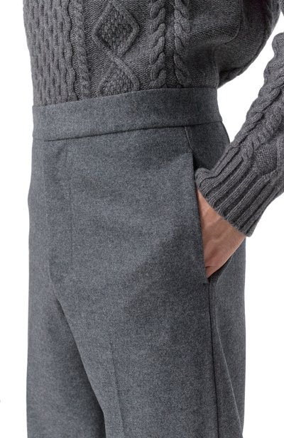 Шерстяные брюки JIL SANDER, арт. J22KA0227/J40045, фото 5