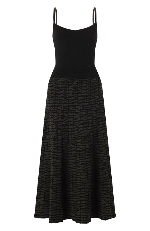 

Платье из вискозы Proenza Schouler, Зелёный