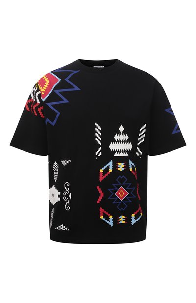 Хлопковая футболка MARCELO BURLON, арт. CMAA054S21JER003, фото 1