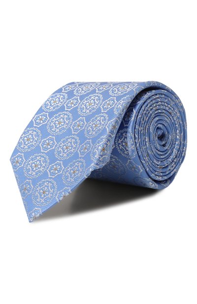 Мужской шелковый галстук CANALI, арт. 18/HJ04010