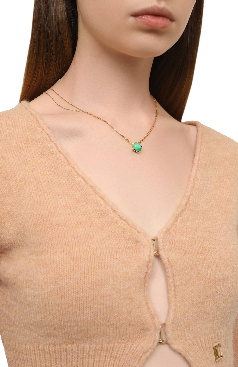 Подвеска cartoon с малахитом MOONKA, арт. cr-nl-mal, фото 2