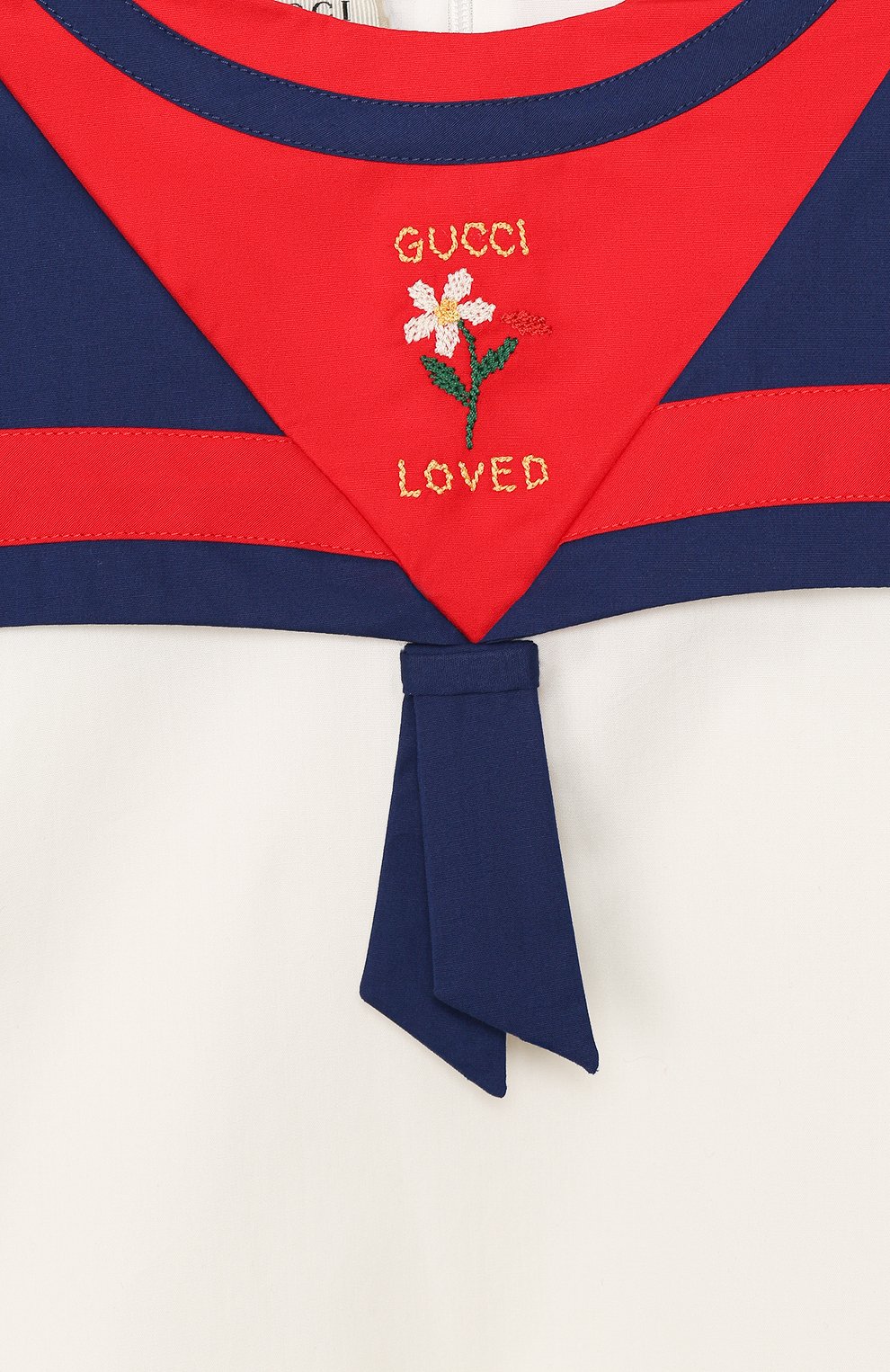 Хлопковое платье GUCCI, арт. 596103/XWAHZ, фото 3