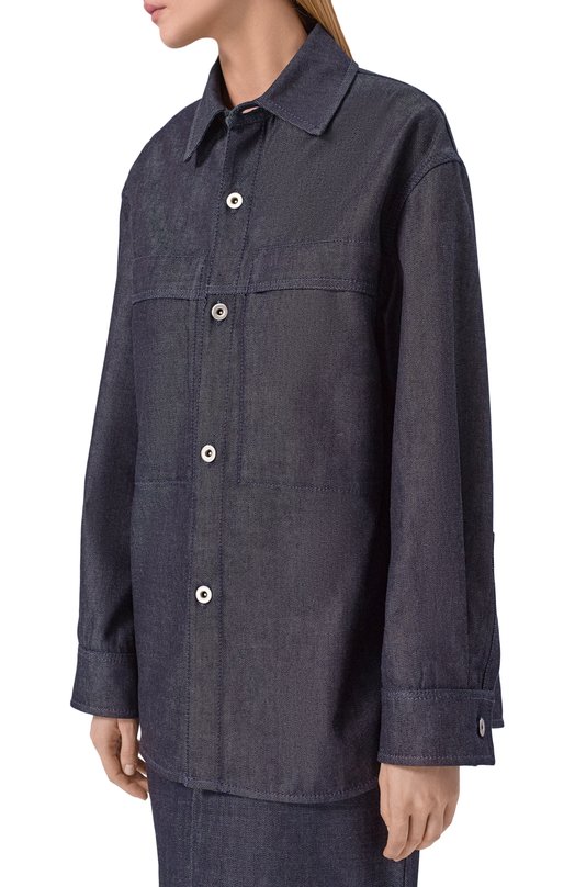 Джинсовая куртка Jil Sander J40DL0177/J46664 Синий  J40DL0177/J46664 Фото 3