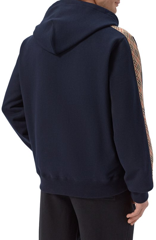 Хлопковая толстовка Burberry 8118990 Синий  8118990 Фото 4