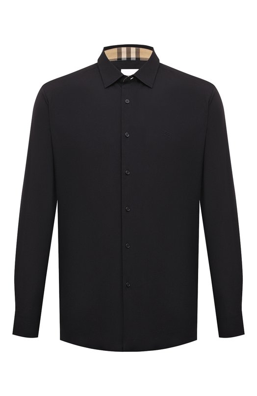 Хлопковая рубашка Burberry 8071799 Чёрный 8071799