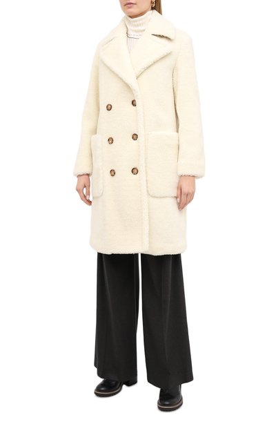 Шерстяное пальто BURBERRY, арт. 8032775, фото 3