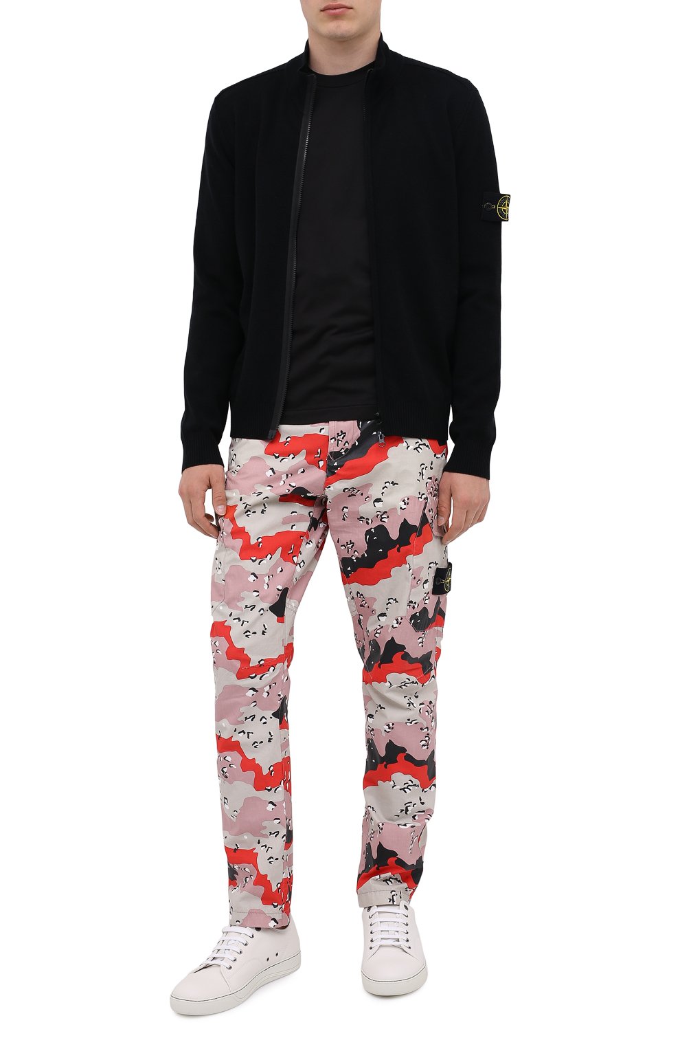 Хлопковый лонгслив STONE ISLAND, арт. 731522713, фото 2