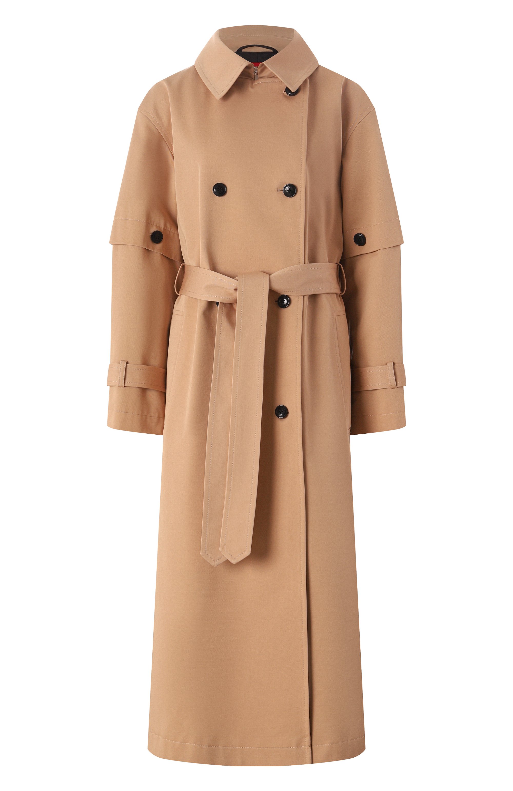 Хлопковый тренч HUGO, арт. 50529938, фото 1