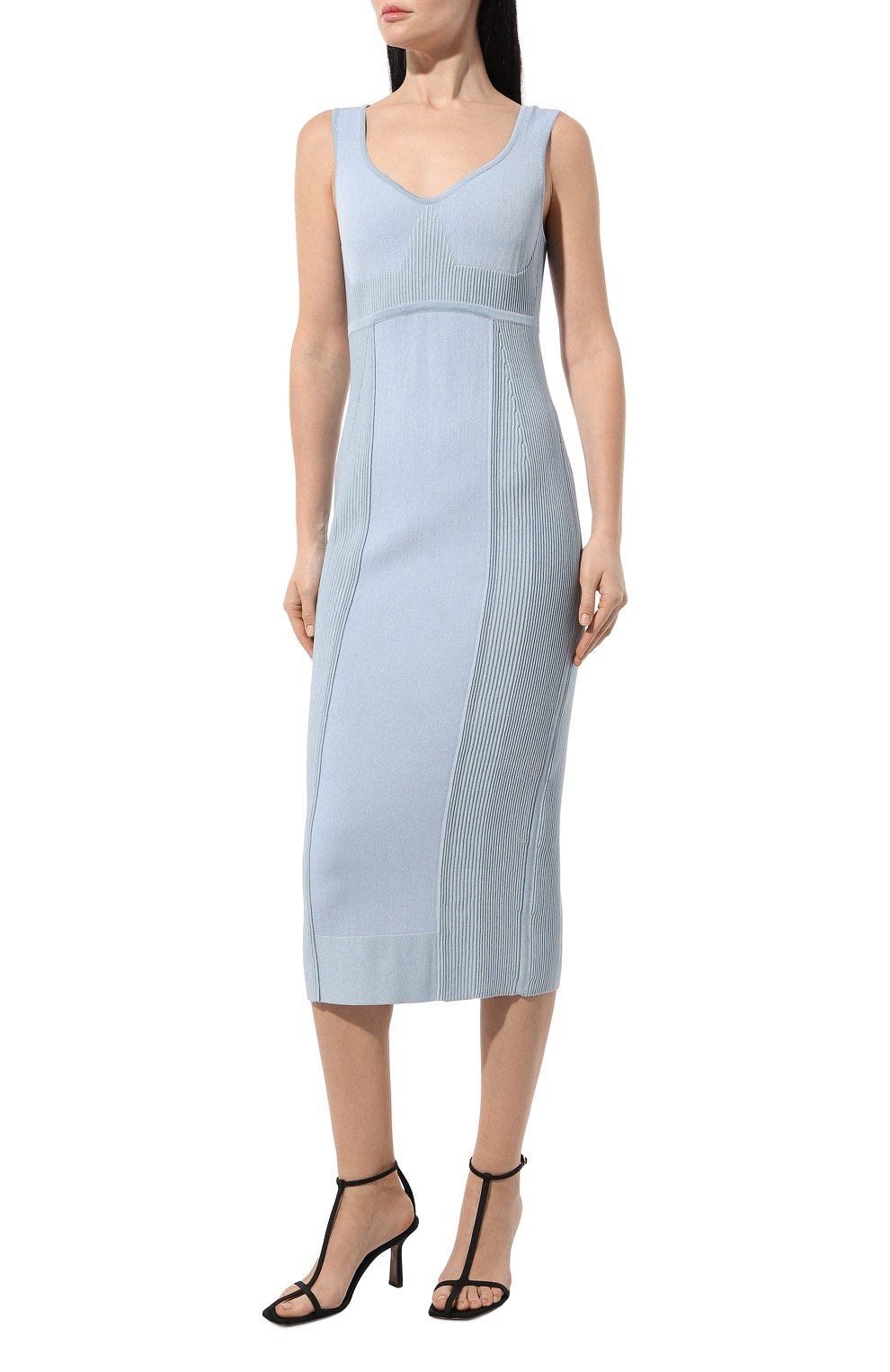 Платье из шелка и вискозы FREEAGE, арт. S24.DR030.6070.401, фото 3