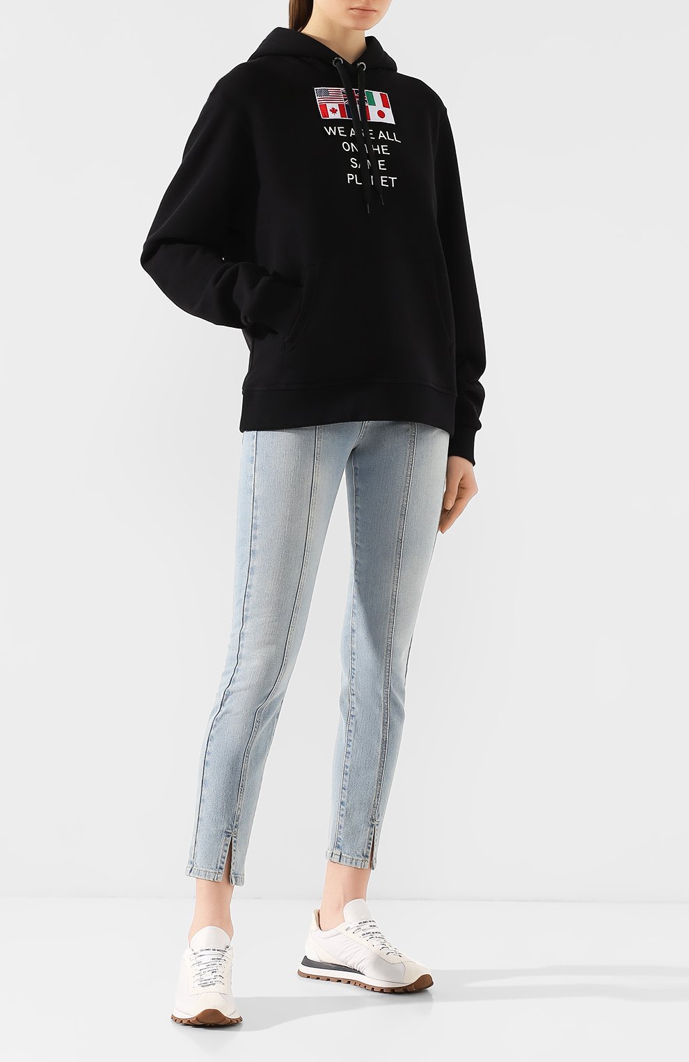 Хлопковое худи BURBERRY, арт. 8025449, фото 2