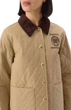 Хлопковая куртка sporty & rich x le bristol paris SPORTY AND RICH, арт. 0W008517653BE01, фото 5