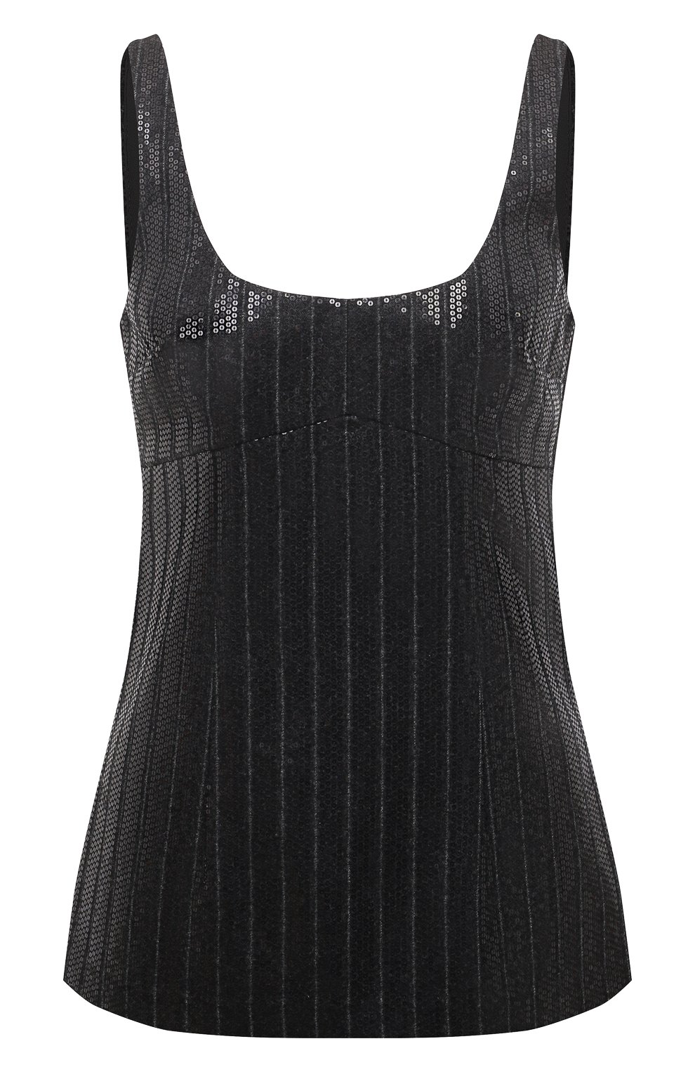 Шерстяной топ с отделкой пайетками BRUNELLO CUCINELLI, арт. ME208HS700, фото 1