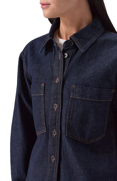 Джинсовая рубашка FRAME DENIM, арт. 7036216/THE P0LISHED SHIRT, фото 5
