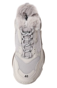 Комбинированные кроссовки triple s BALENCIAGA, арт. 668562W3CQ5, фото 1