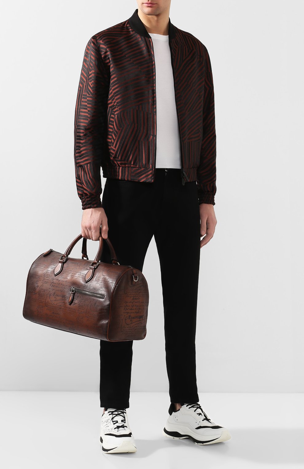 Кожаная дорожная сумка BERLUTI, арт. M190648, фото 2