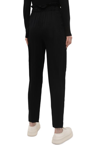 Брюки EMPORIO ARMANI черного цвета по цене 42250 руб., арт. 3K2P78/2NLCZ, фото 4 Брюки EMPORIO ARMANI, арт. 3K2P78/2NLCZ, фото 4
