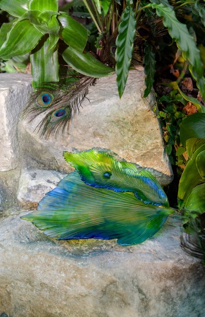 Блюдо для фруктов fleur de paon exotique DAUM, арт. 05695-2, фото 3