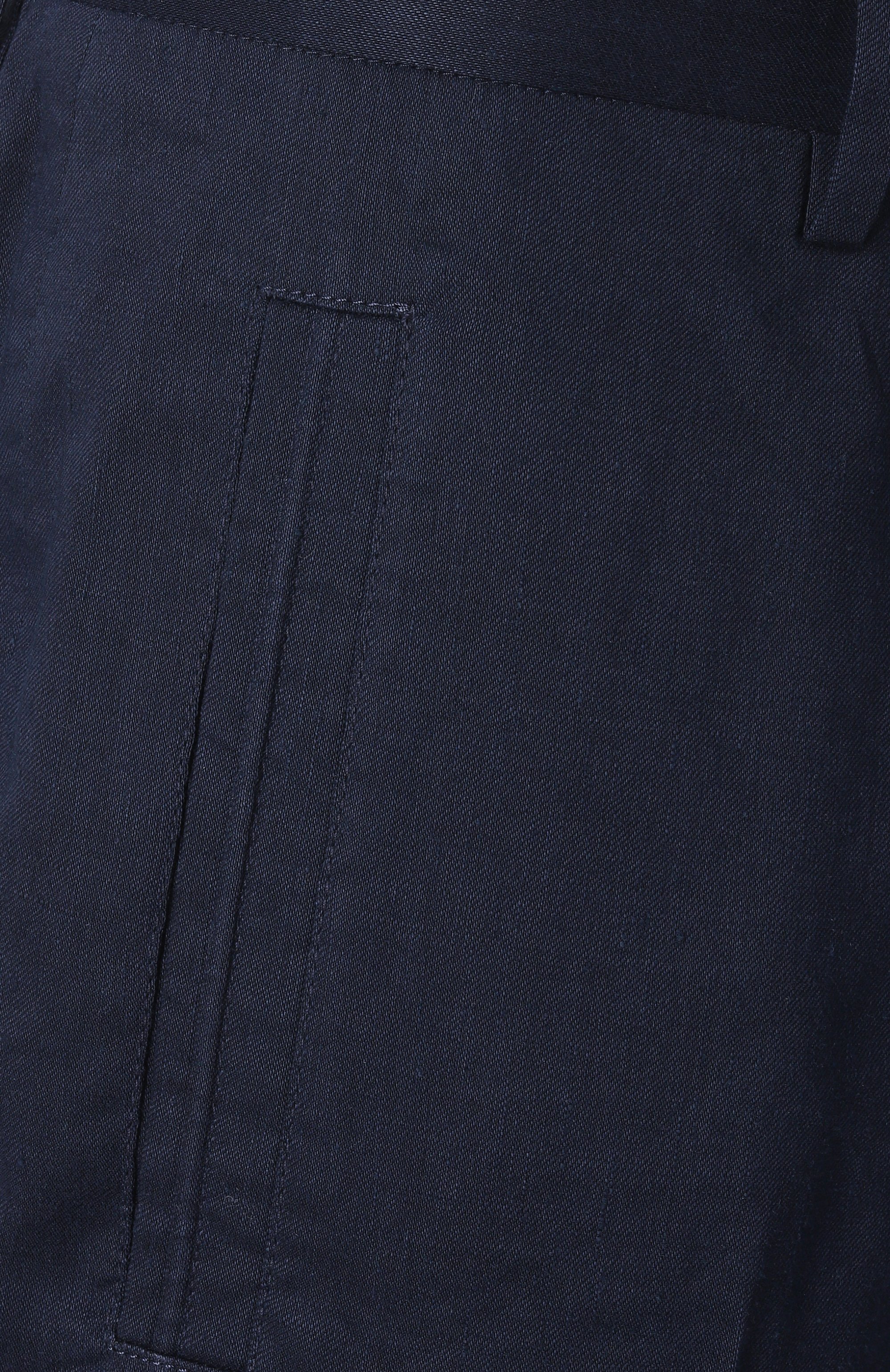 Брюки изо льна и шерсти CORNELIANI, арт. 254513-2518468, фото 6