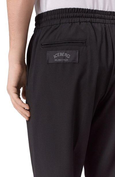 Брюки ICEBERG черного цвета по цене 29950 руб., арт. B090/3078, фото 5 Брюки ICEBERG, арт. B090/3078, фото 5