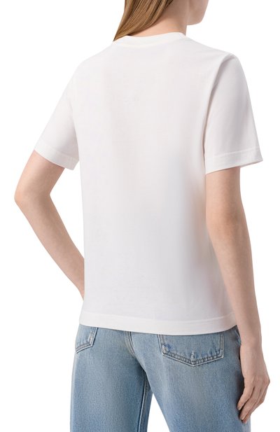 Хлопковая футболка BURBERRY, арт. 8118978, фото 4