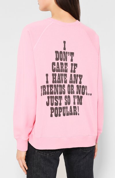 Хлопковый пуловер MARC JACOBS (THE) розового цвета по цене 33350 руб., арт. M4008049, фото 4 Хлопковый пуловер MARC JACOBS (THE), арт. M4008049, фото 4
