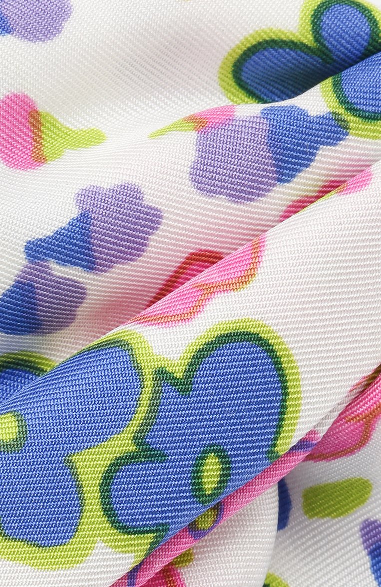 Женская заколка для волос MARC JACOBS (THE) белого цвета, арт. M0016088 | Фото 3 (Материал: Текстиль; Статус проверк�и: Проверена категория; Нос: Не проставлено)