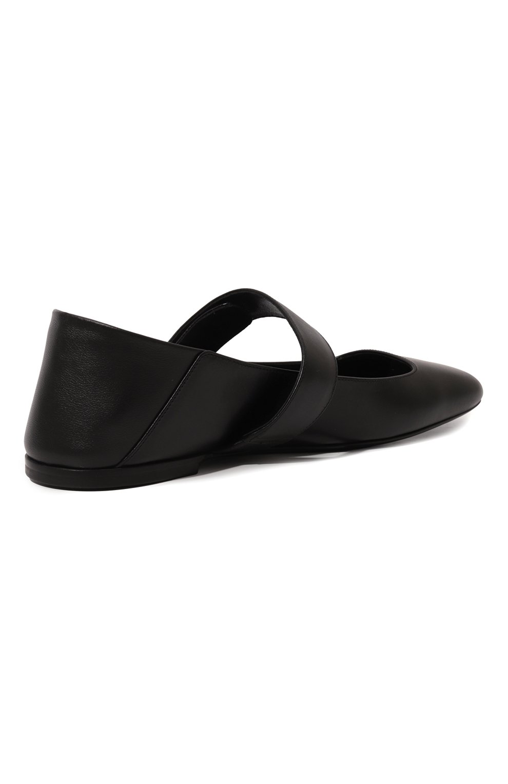 Кожаные балетки vlogo locker VALENTINO черного цвета по цене 104000 руб., арт. 5W2S0JV2/EEY, фото 4 Кожаные балетки vlogo locker VALENTINO, арт. 5W2S0JV2/EEY, фото 4