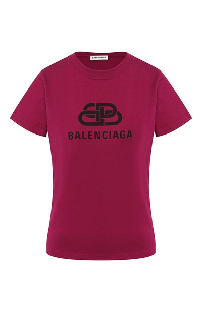 Хлопковая футболка BALENCIAGA, арт. 583245/TGV75, фото 1