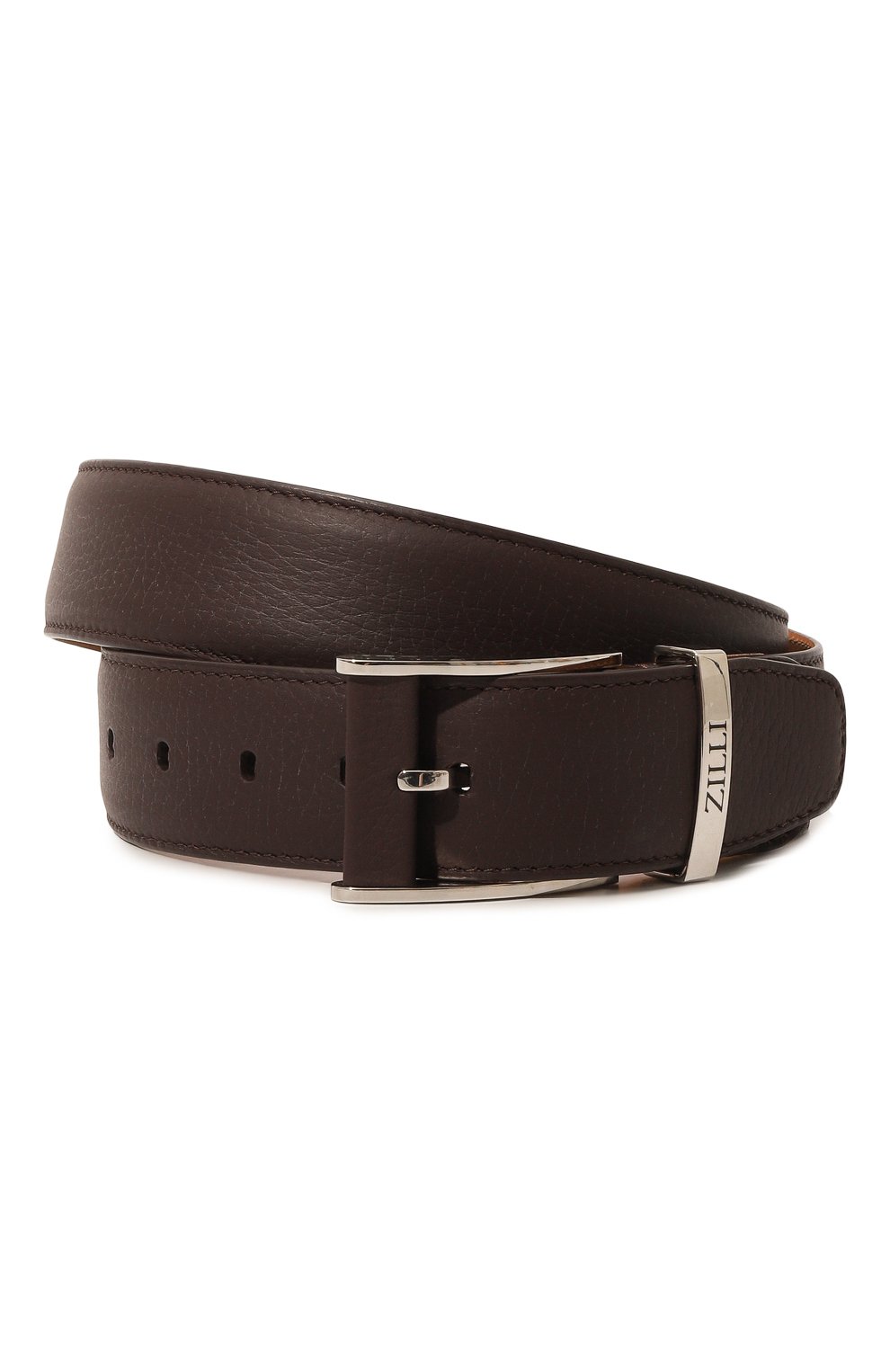 Кожаный ремень ZILLI, арт. BL20740M1947VSPAL0, фото 1