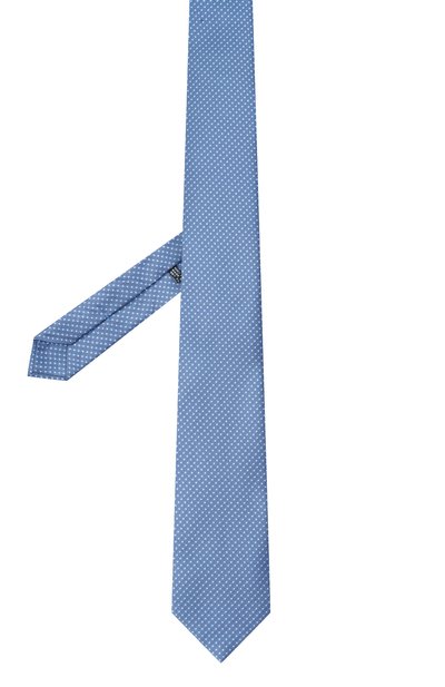 Шелковый галстук STEFANO RICCI голубого цвета по цене 34300 руб., арт. CCXL/56043, фото 3 Шелковый галстук STEFANO RICCI, арт. CCXL/56043, фото 3