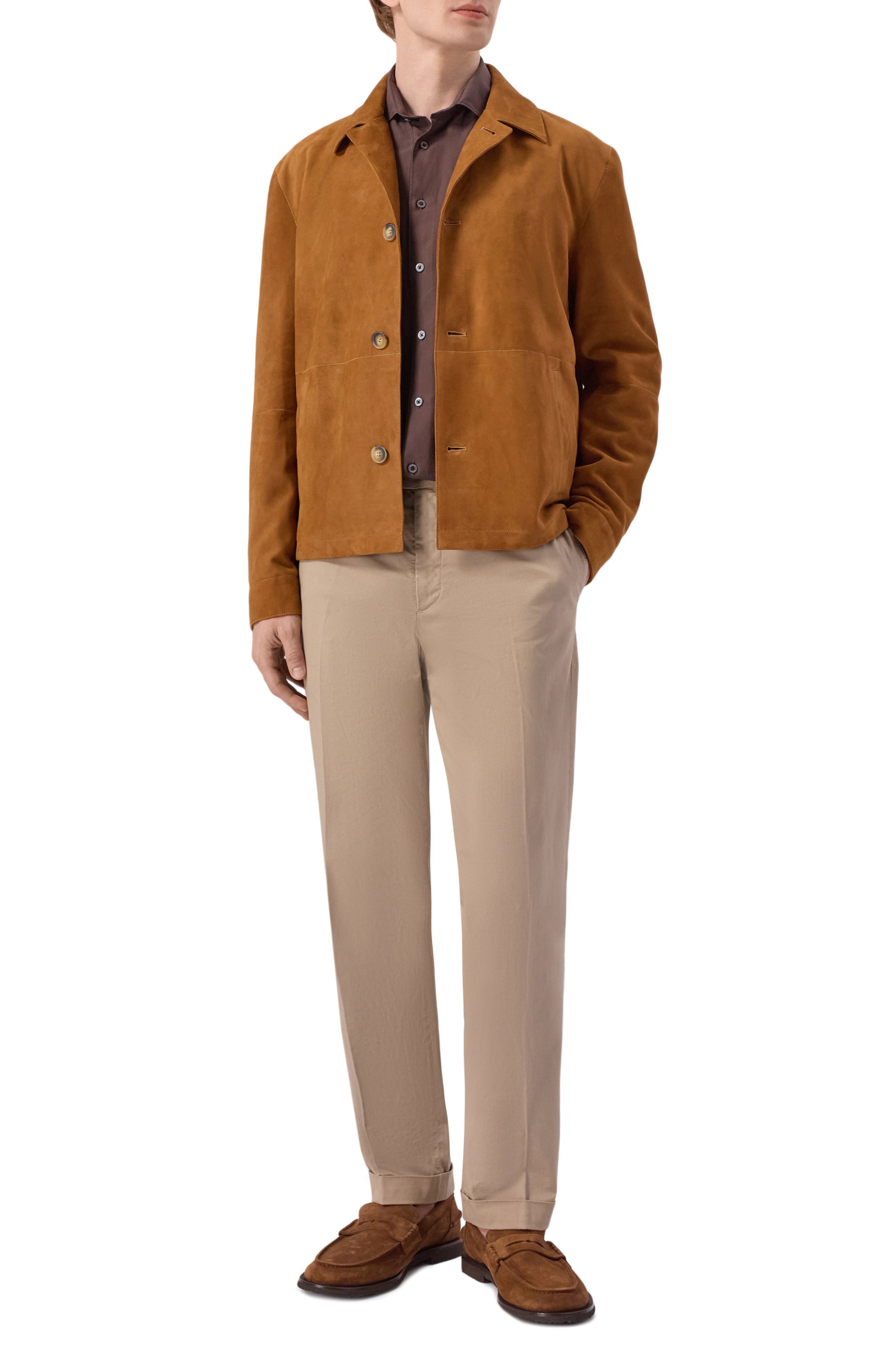 Рубашка из шелка и хлопка CANALI, арт. CSL7065/GM03656, фото 2