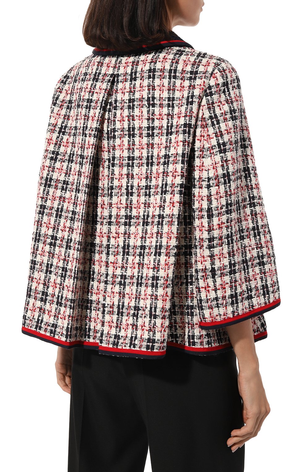 Жакет из хлопка и вискозы GUCCI, арт. 523689 ZKM84, фото 4