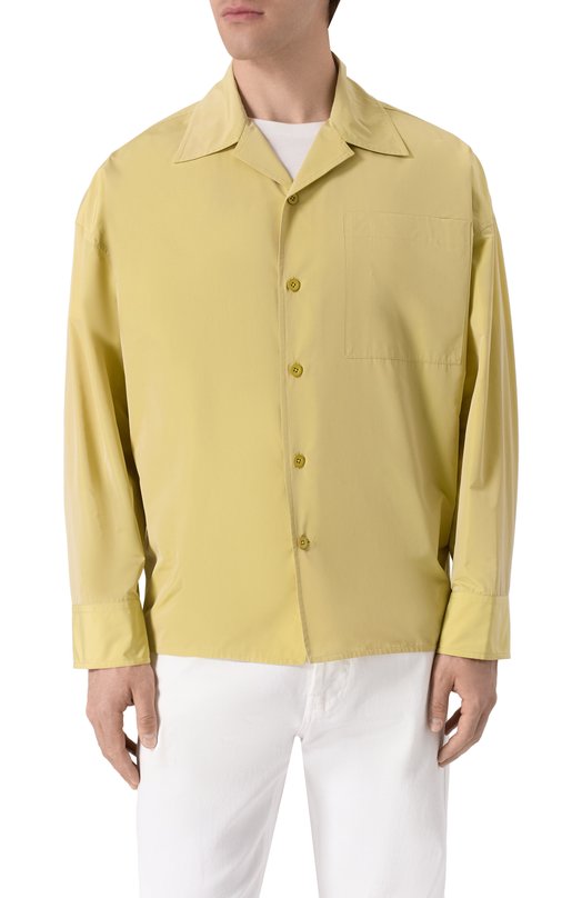 Рубашка Jil Sander J70005_J2_4J/1D/L0224/742 Жёлтый  J70005_J2_4J/1D/L0224/742 Фото 3