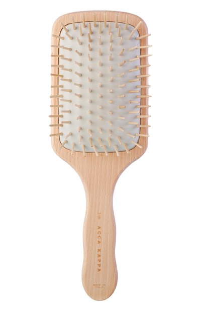 Женская квадратная щетка для волос с основой из дерева ACCA KAPPA, арт. 62345