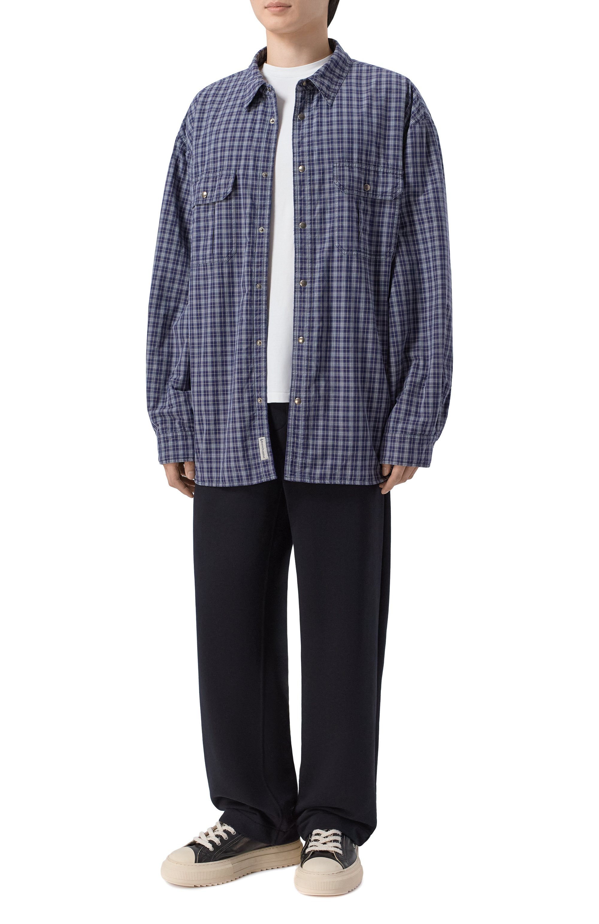 Хлопковая куртка-рубашка MAISON MARGIELA, арт. S50DT0070/M35779, фото 2