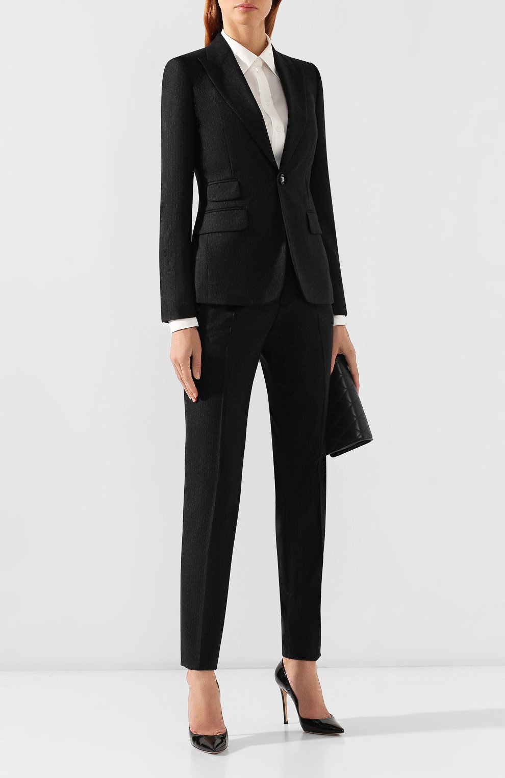 Шерстяной костюм DSQUARED2 темно-серого цвета по цене 119500 руб., арт. S75FT0166/S52078, фото 1 Шерстяной костюм DSQUARED2, арт. S75FT0166/S52078, фото 1