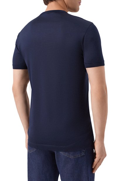 Шелковая футболка DOLCE & GABBANA, арт. G8ST1T/FU75F, фото 4