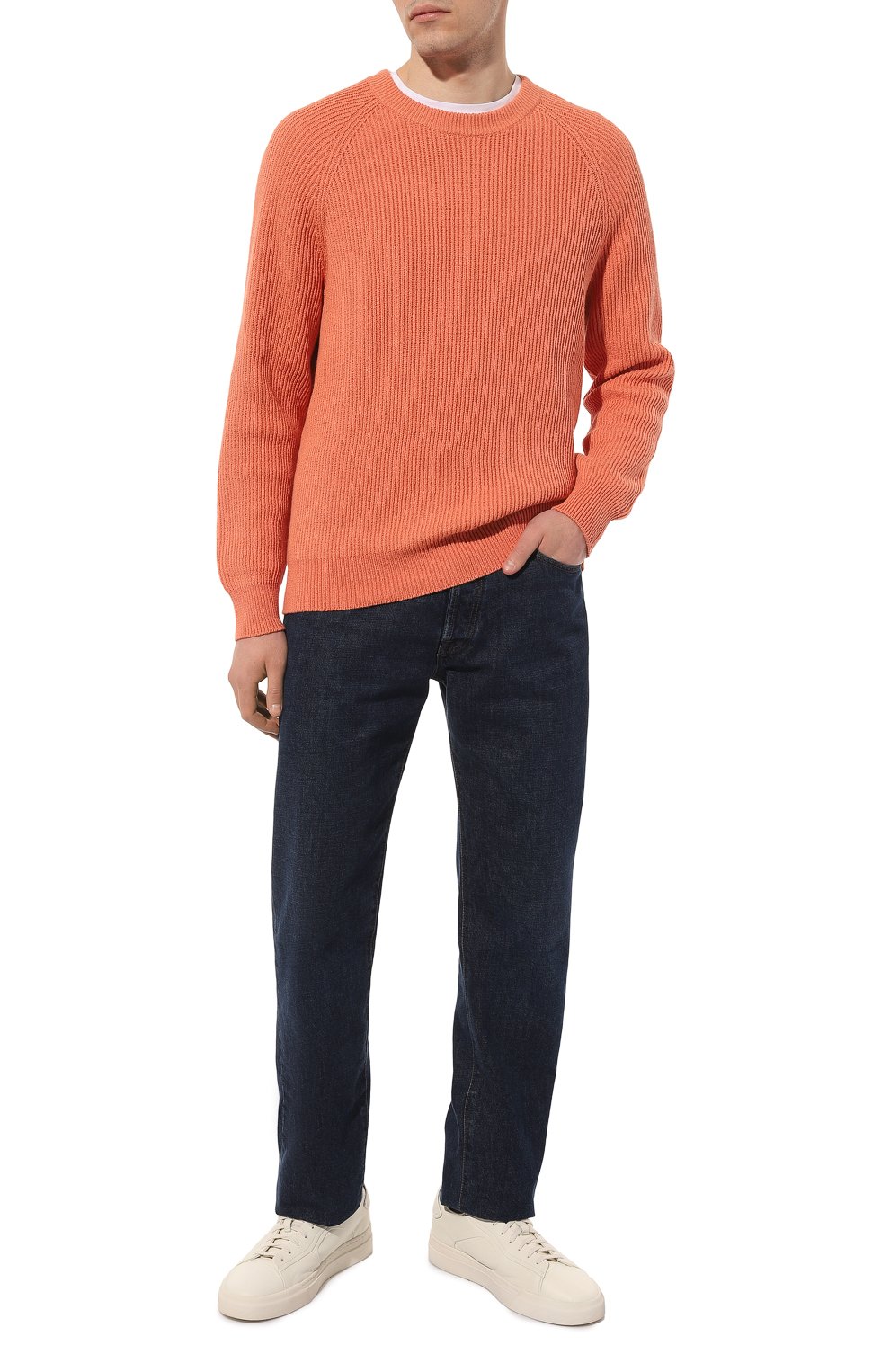 Хлопковый свитер BRUNELLO CUCINELLI, арт. M2W706000, фото 2