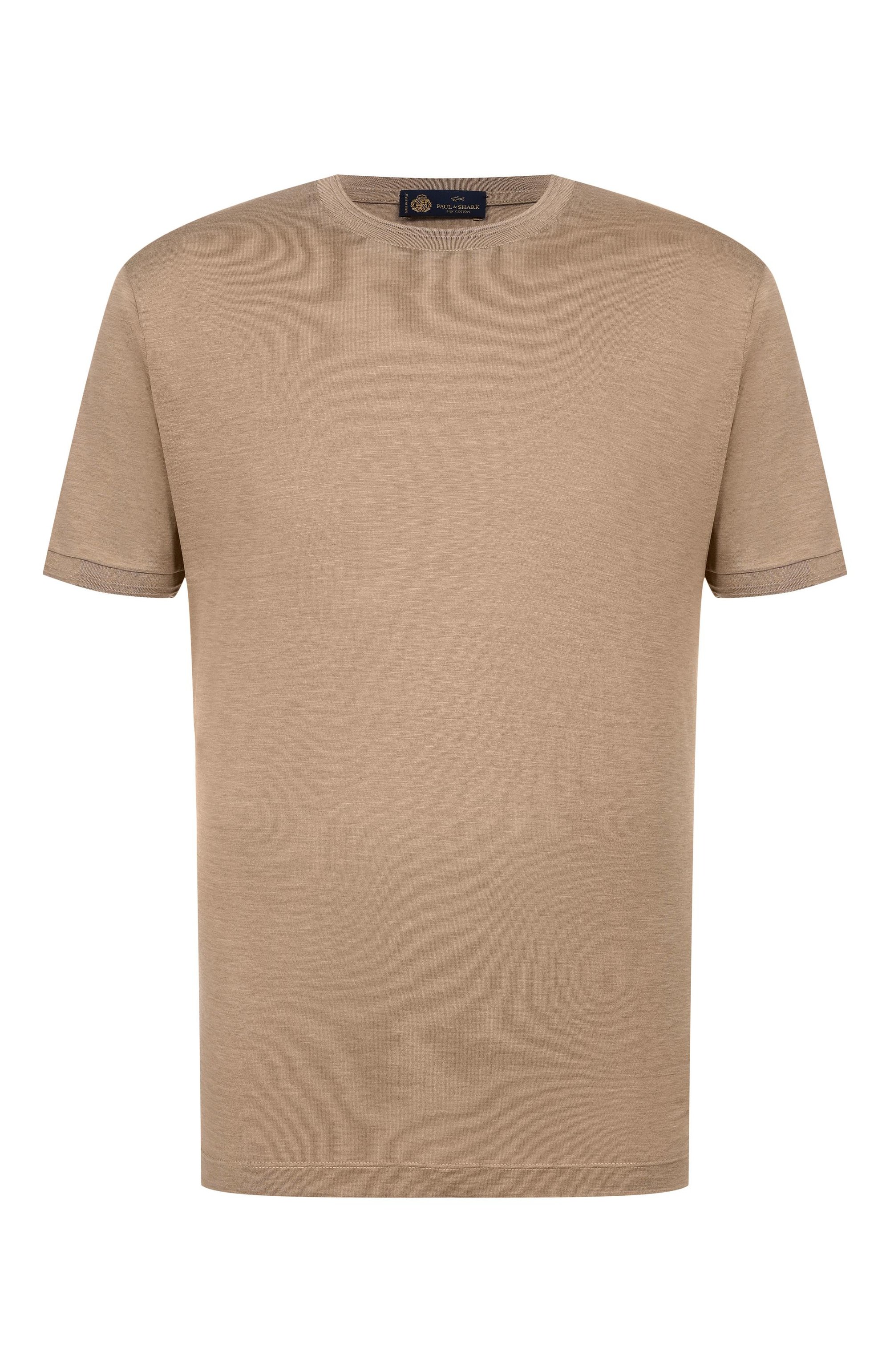 Футболка из шелка и хлопка PAUL&SHARK, арт. 25411008_001, фото 1