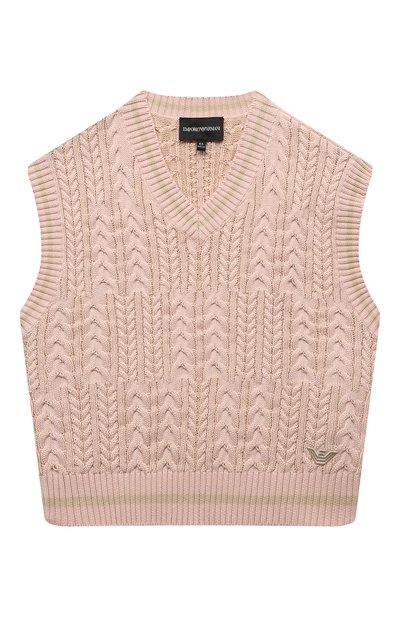 Хлопковый жилет EMPORIO ARMANI, арт. 6D4Q50/4M02Z