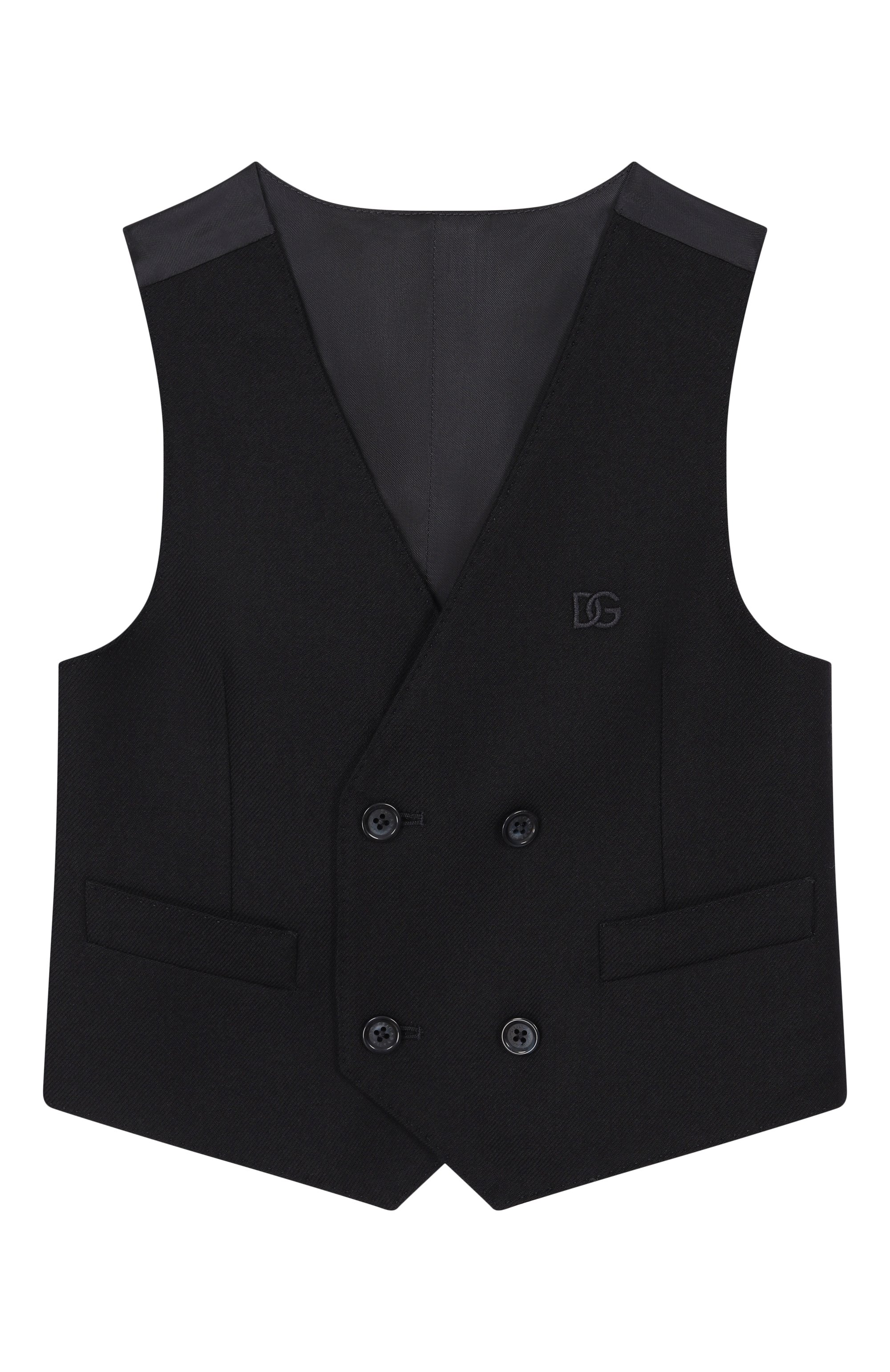 Жилет из шерсти и вискозы DOLCE & GABBANA, арт. L41V32/FU28G/2-6, фото 1