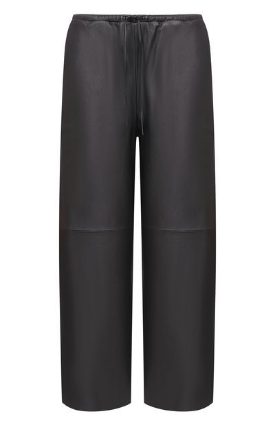 Женские кожаные брюки 12 STOREEZ, арт. 137756