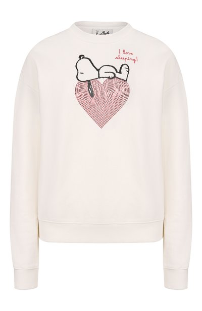 Женский хлопковый свитшот MC2 SAINT BARTH, арт. STDW001-03659I/STARDUST W