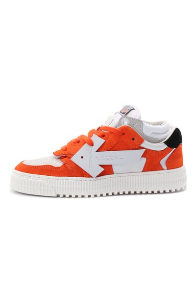 Комбинированные кеды off-court OFF-WHITE, арт. 0WIA181R21LEA0012001, фото 3