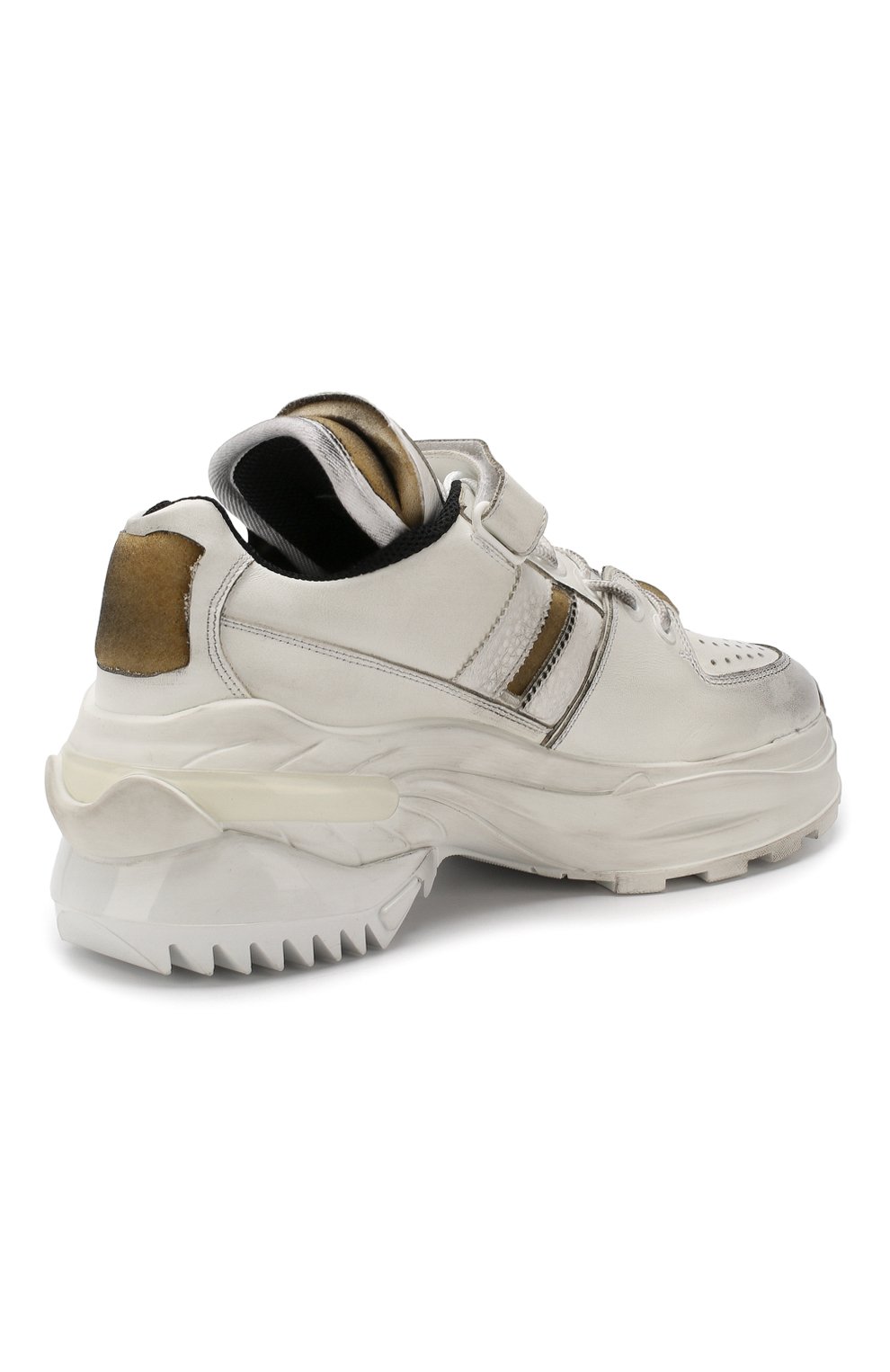 Кожаные кроссовки retro fit MAISON MARGIELA, арт. S37WS0465/P2082, фото 4