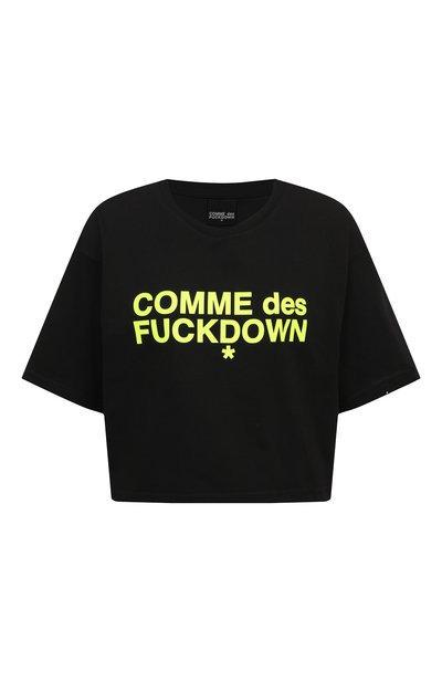 Женская хлопковая футболка COMME DES FUCKDOWN, арт. CDFD1342